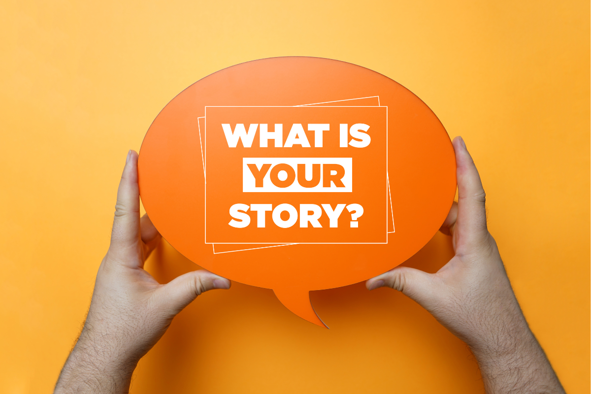 What's Your Story In A Speech Bubble - The Kern Group Ontario Sales Leaders