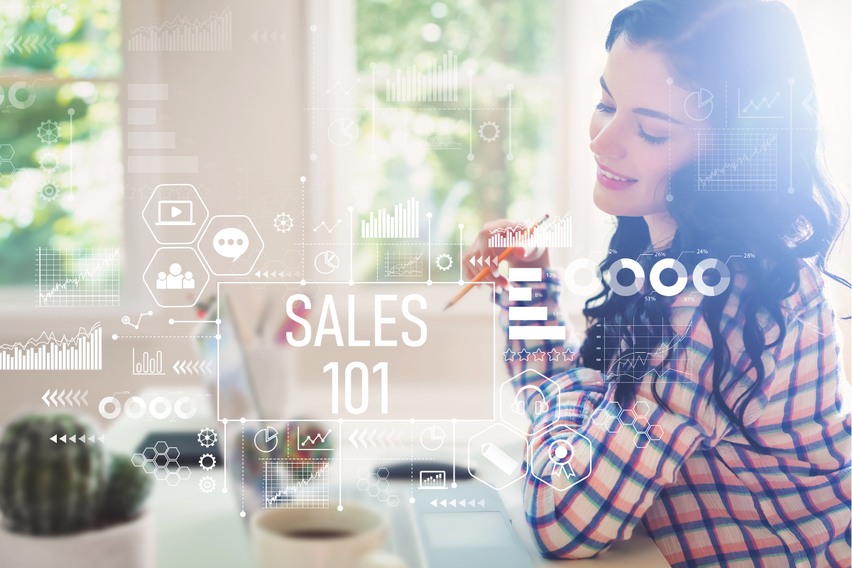 A Sales Person Sitting At A Desk - The Kern Group Ontario Sales Leaders